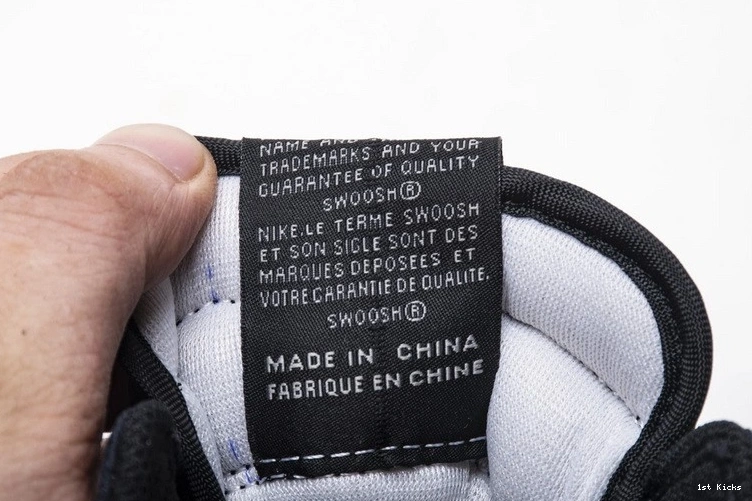 High OG Black Jordan Gray Retro Shadow 555088-013  1 Air 0324